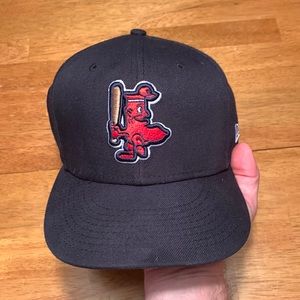 Barely worn Boston Red Sox Navy 1950 New Era 59Fifty fitted cap in size 7 3/8.